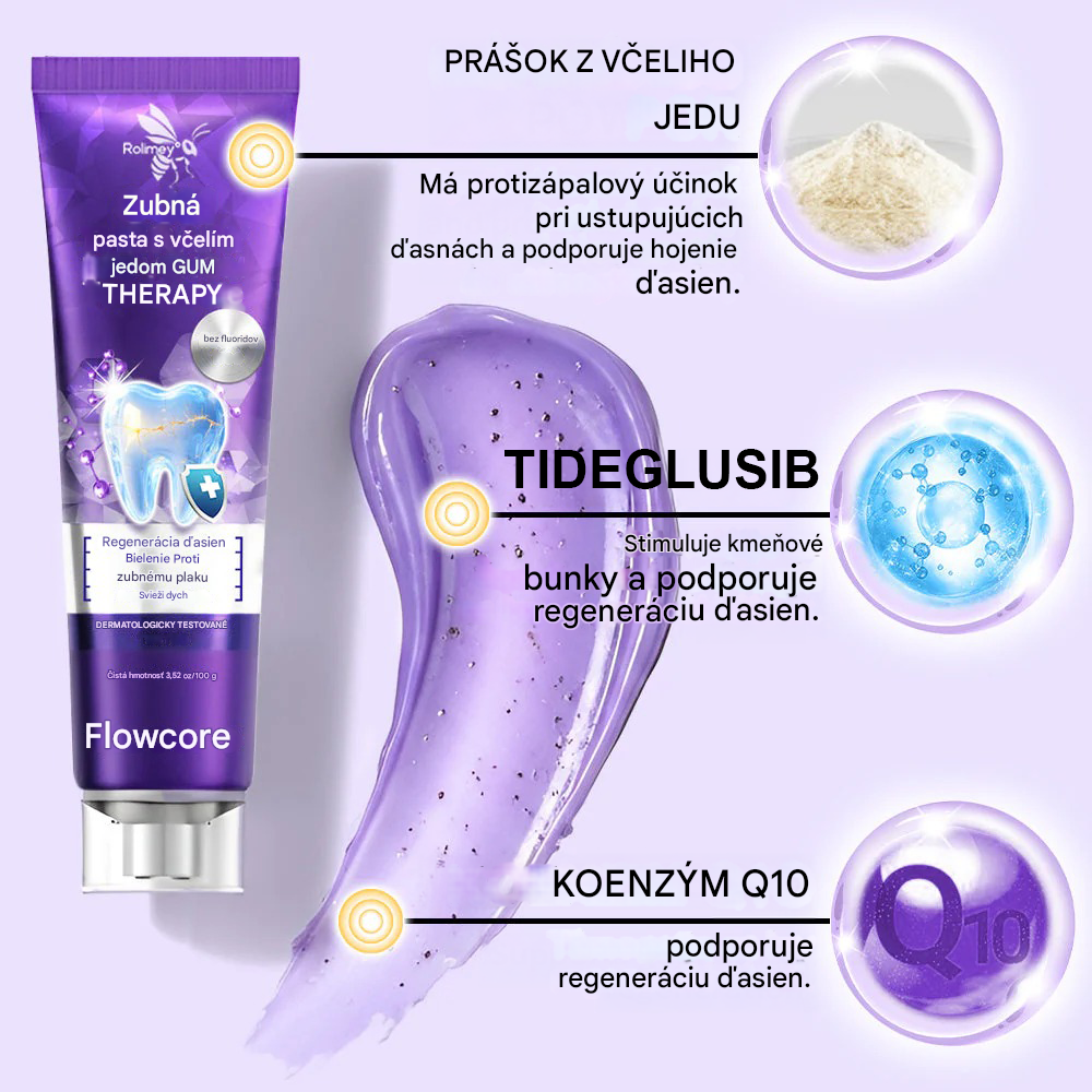 🌟Rolimey® VioCore Zubná pasta s včelím jedom